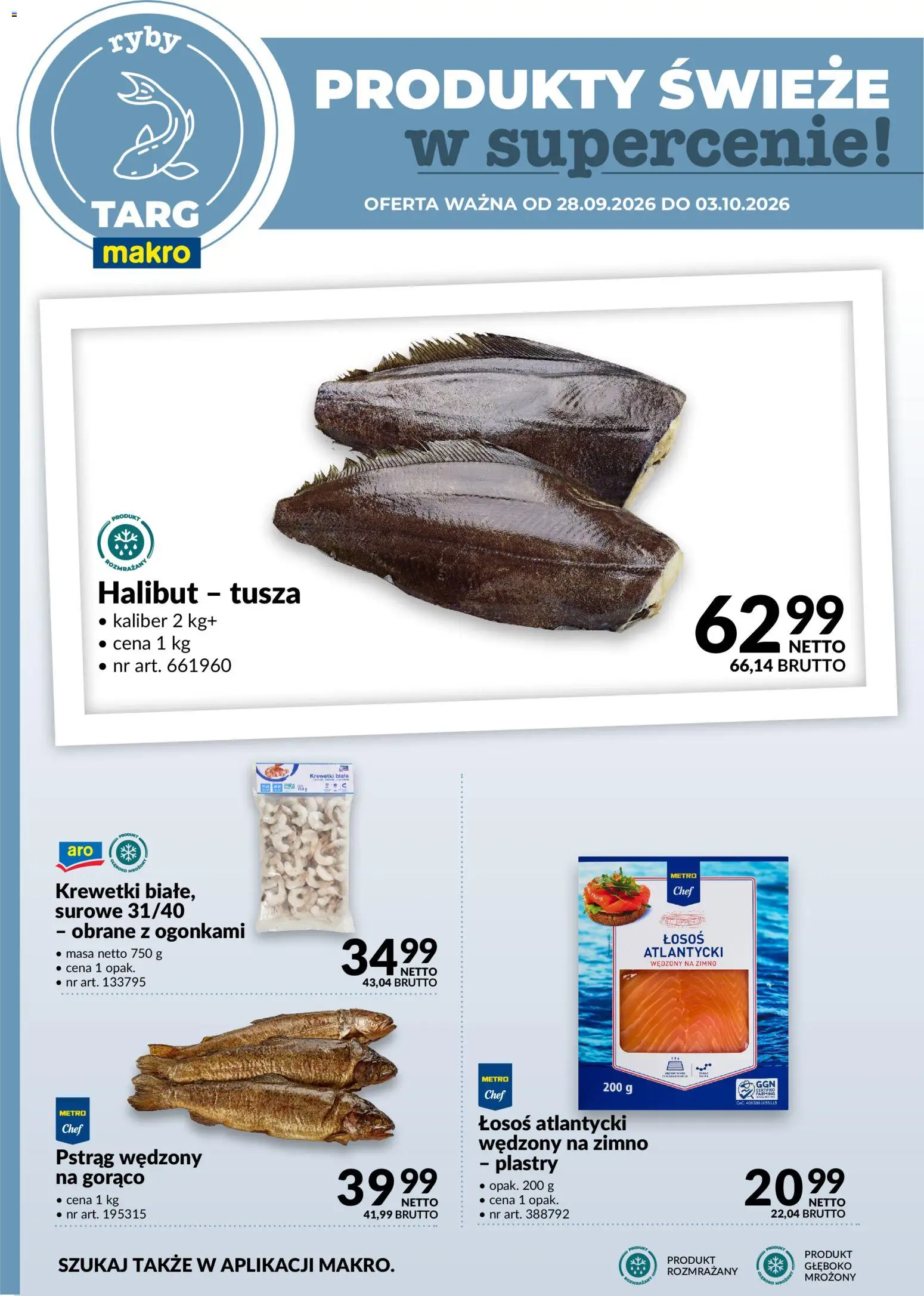 Pogląd gazetki "Makro gazetka - Oferta świeża w super cenach" ze sklepu Makro ważnej od 28.09.2026