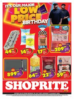 Preview of Shoprite flyer valid from 20/07/2026
