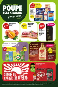 Pré-visualização do folheto da loja Pingo Doce válida a partir de 13/08/2026