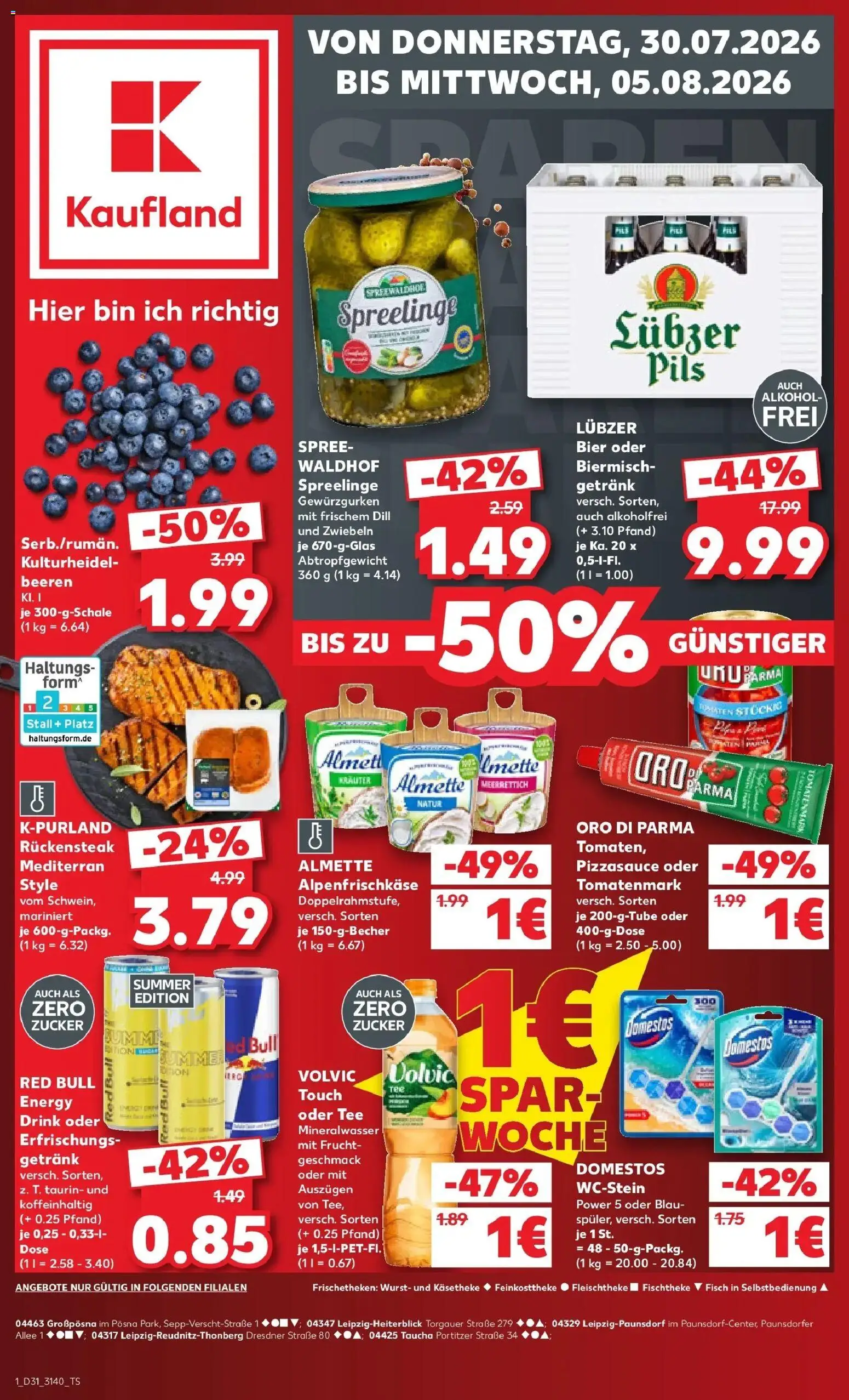 Vorschau von dem Prospekt des Geschäftes Kaufland, gültig ab dem 30.07.2026