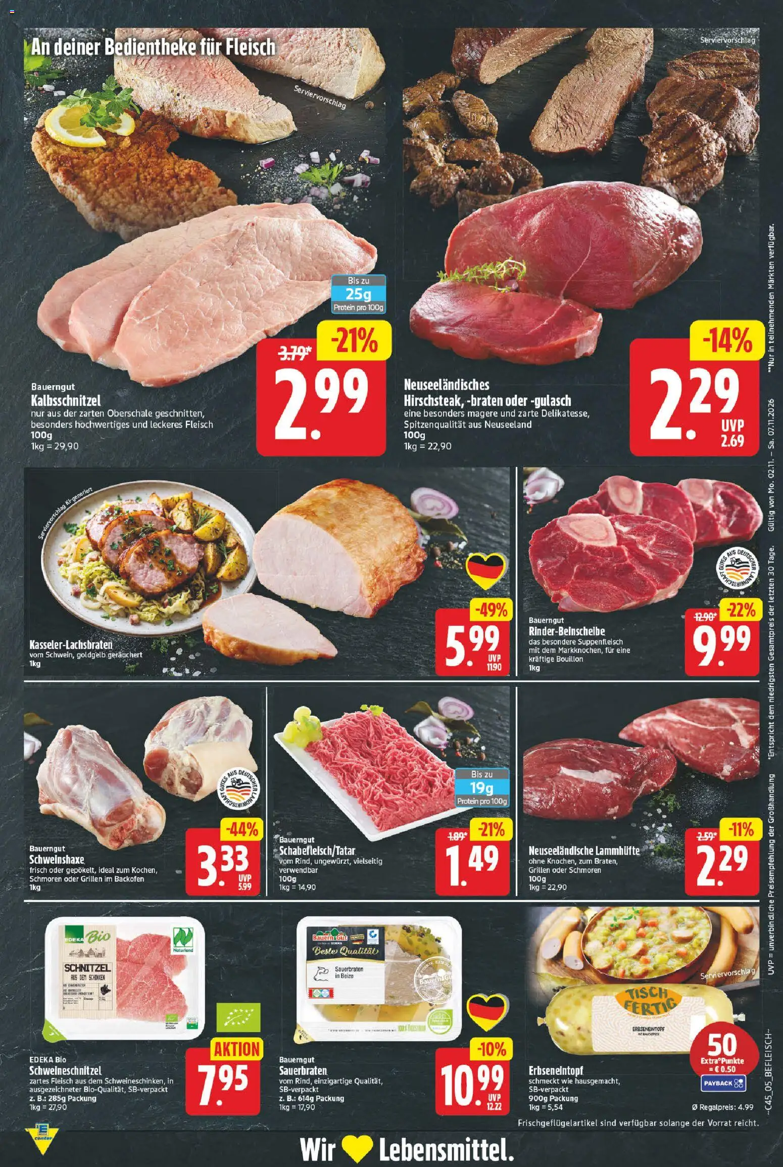 Vorschau von dem Prospekt des Geschäftes E center, gültig ab dem 02.11.2026