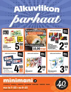Kaupan Minimani Minimani tarjoukset esikatselu, voimassa 29/06/2026