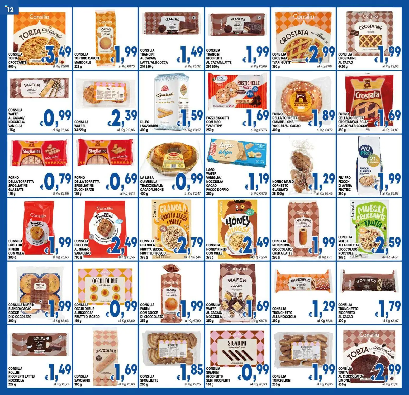 Anteprima dell'opuscolo DEM volantino Carrello Stop Rincari dal negozio DEM valido da 19/10/2026 - Biscotti, Miele, Latte, Ciambella, Cioccolato, Cacao, Carote, Crostatine