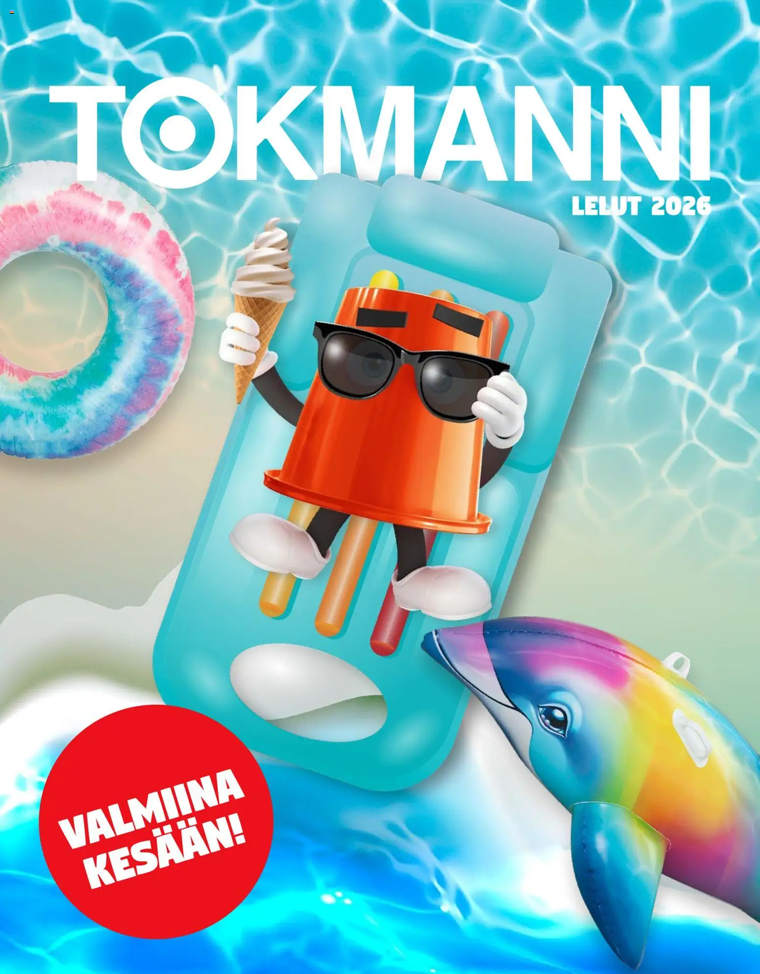 Kaupan Tokmanni Tokmanni - Kesälelukuvasto 2026 esikatselu, voimassa 27/04/2026
