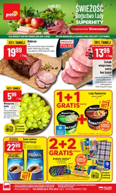 Pogląd gazetki "POLOmarket gazetka" ze sklepu POLOmarket ważnej od 26.08.2026
