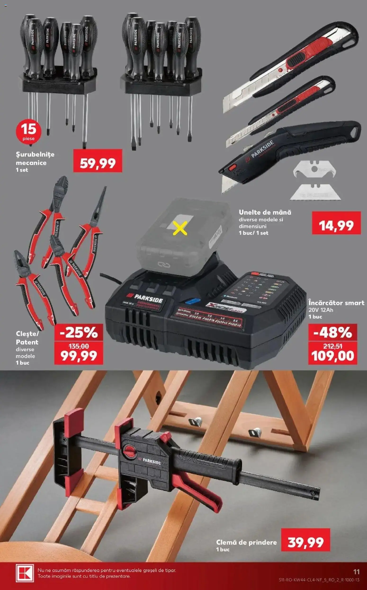 Previzualizarea de cataloage: Kaufland Kaufland Galați valabil de la 28.10.2026 - Parkside, Încărcător