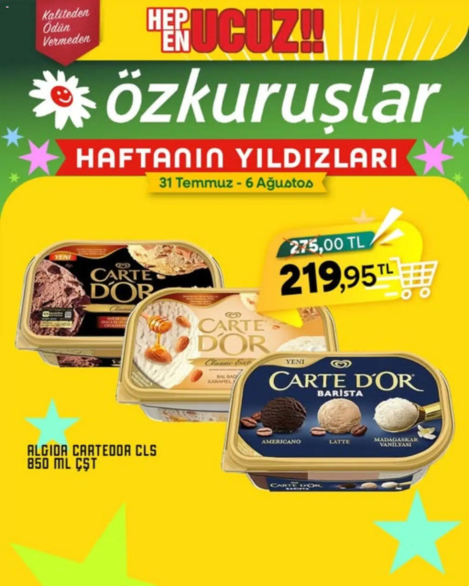 Özkuruşlar Özkuruşlar İndirim 31.07.2026 - Broşürünün önizlemesi