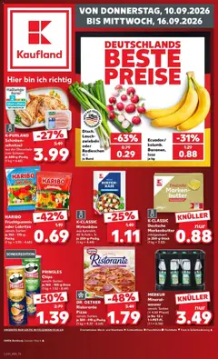 Vorschau von dem Prospekt des Geschäftes Kaufland, gültig ab dem 10.09.2026