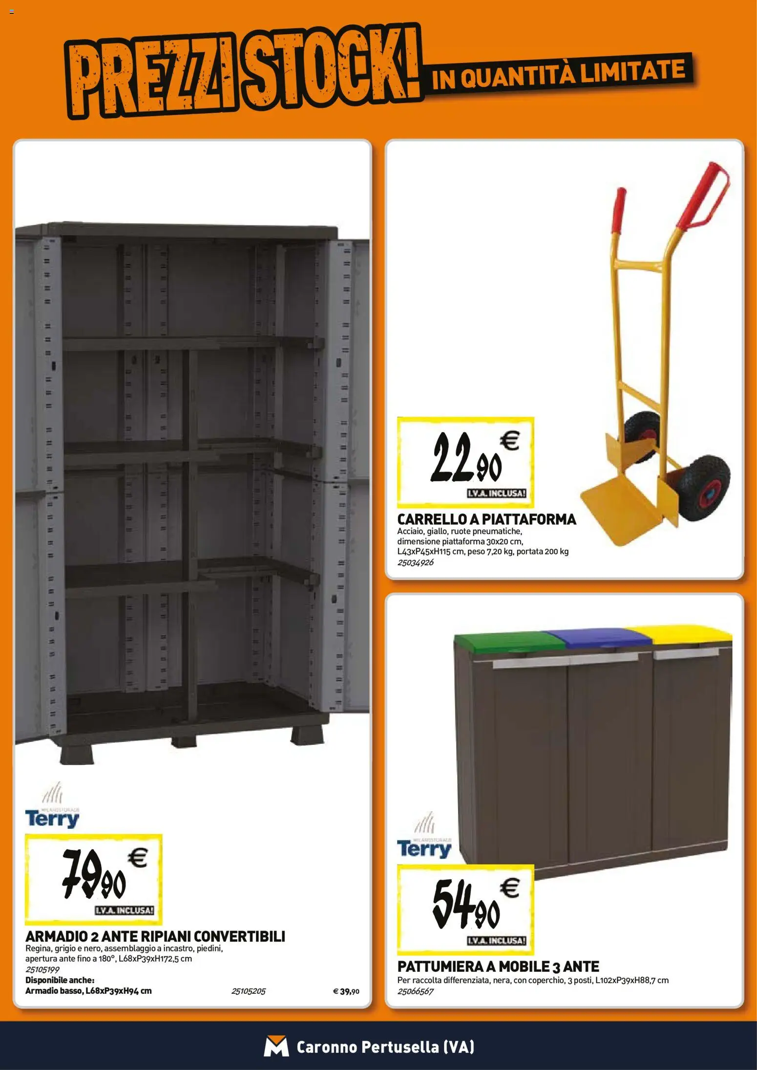 Anteprima dell'opuscolo Tecnomat catalogo dal negozio TECNOMAT valido da 29/10/2026 - Mobile, Armadio, Carrello, Pattumiera