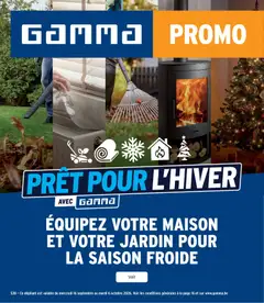Prévisualisation de GAMMA Publicité Promo du magasin GAMMA formulaire valide 16/09/2026