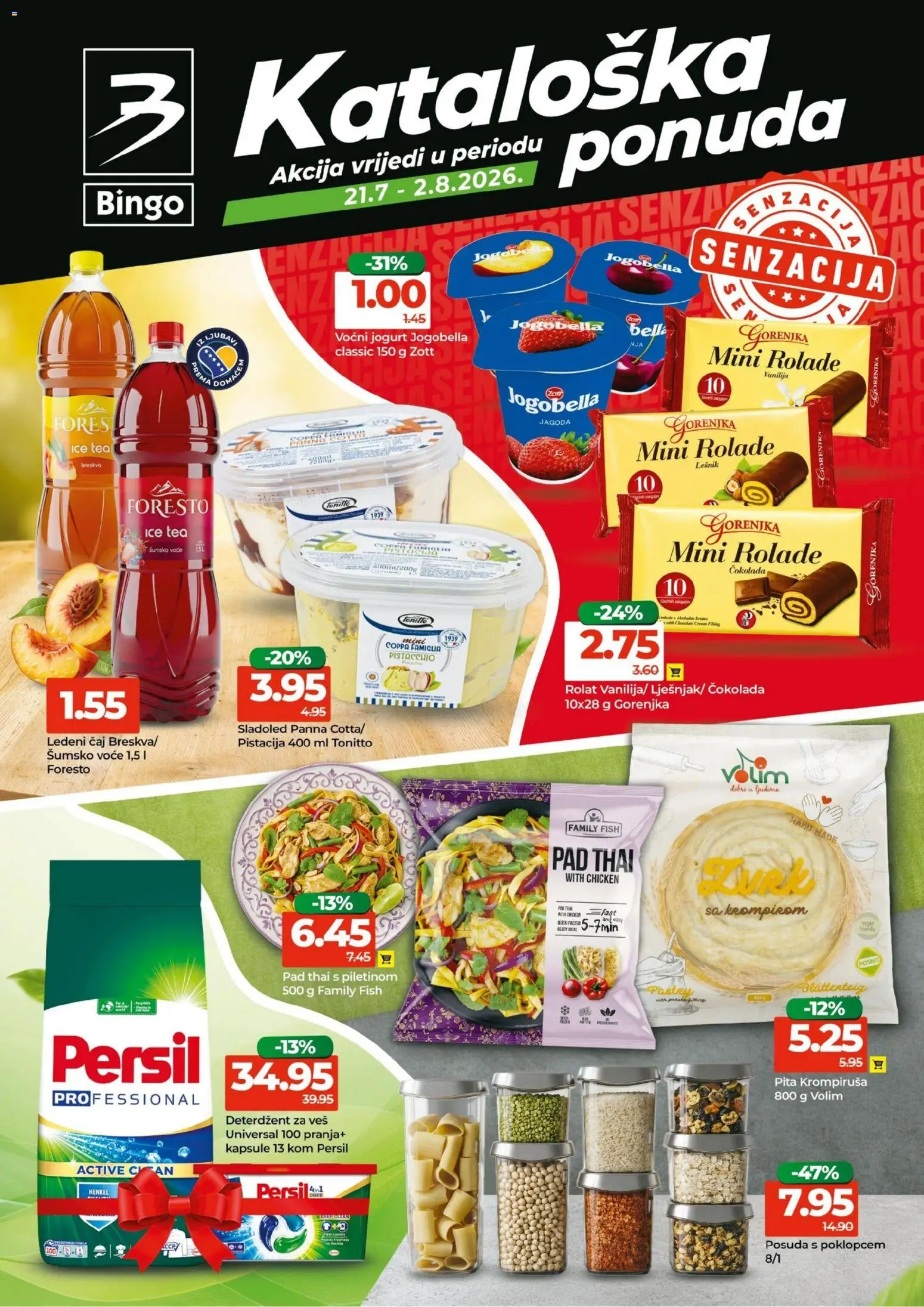 Pregled letka Bingo katalog trgovine Bingo vrijedi od 21.07.2026