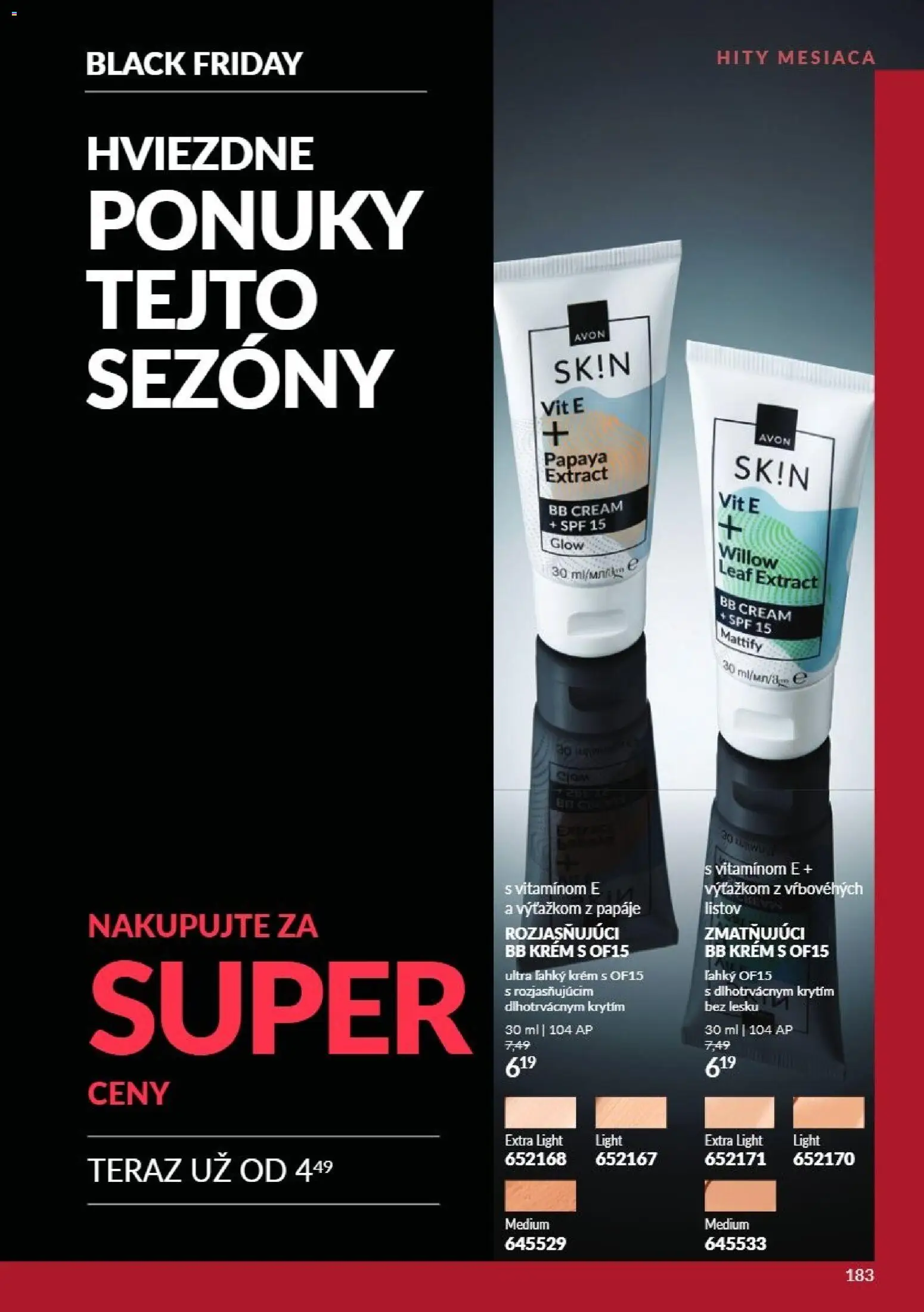 Náhľad Avon letáku platného od 01.11.2026 - Krém, BB krém
