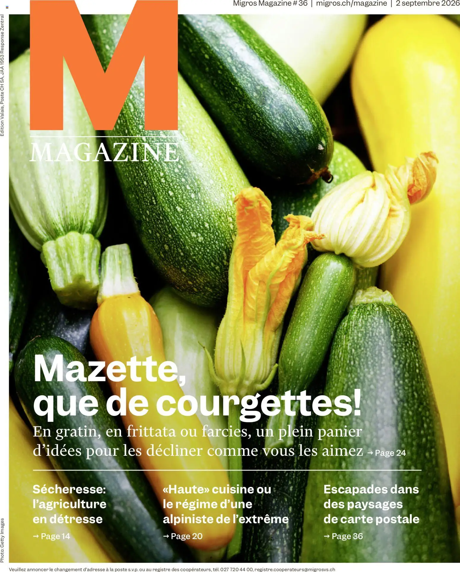 Vorschau des Merkblatts Migros aktionen Magazine FR vom Shop Migros gültig von 02.09.2026 bis 08.09.2026