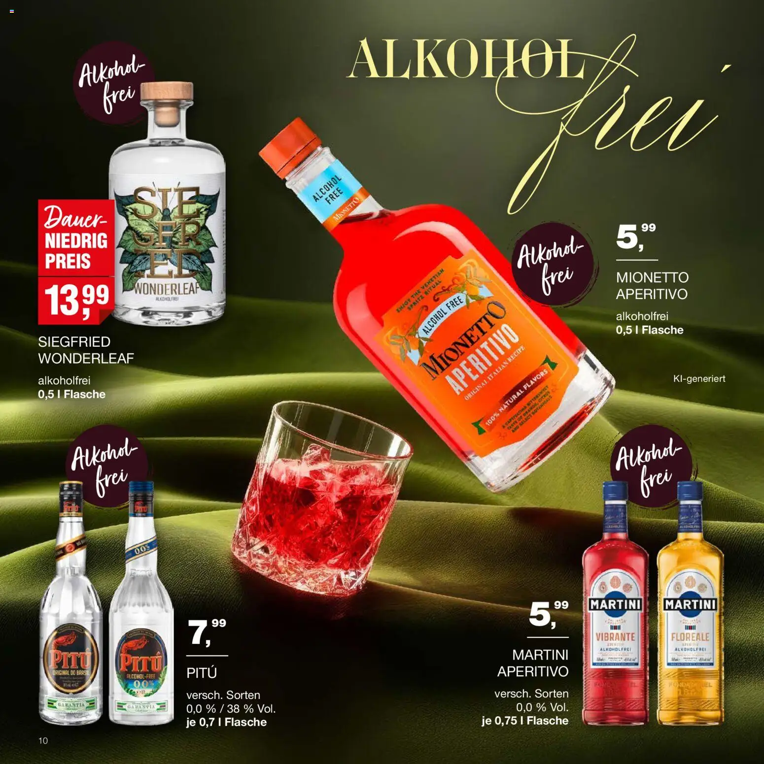 Vorschau von dem Prospekt des Geschäftes Handelshof, gültig ab dem 15.10.2026 - Alkohol, Martini