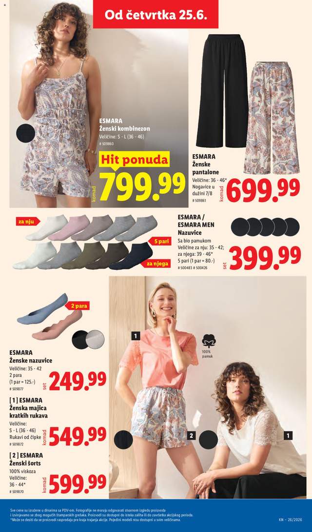 Novi Lidl katalog od 25.06.