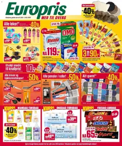 Forhåndsvis Europris kundeavis fra butikk Europris gyldig fra 28/09/2026