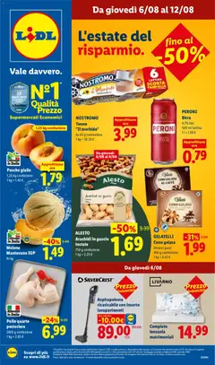 Anteprima dell'opuscolo Lidl volantino dal negozio Lidl valido da 06/08/2026
