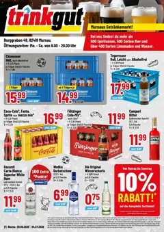 Vorschau von dem Prospekt des Geschäftes Trinkgut, gültig ab dem 28.06.2026