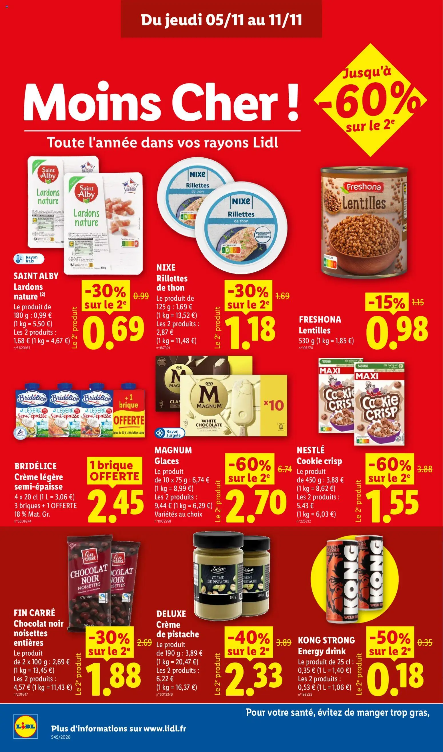 Prévisualisation de LIDL catalogue du magasin LIDL formulaire valide 05/11/2026