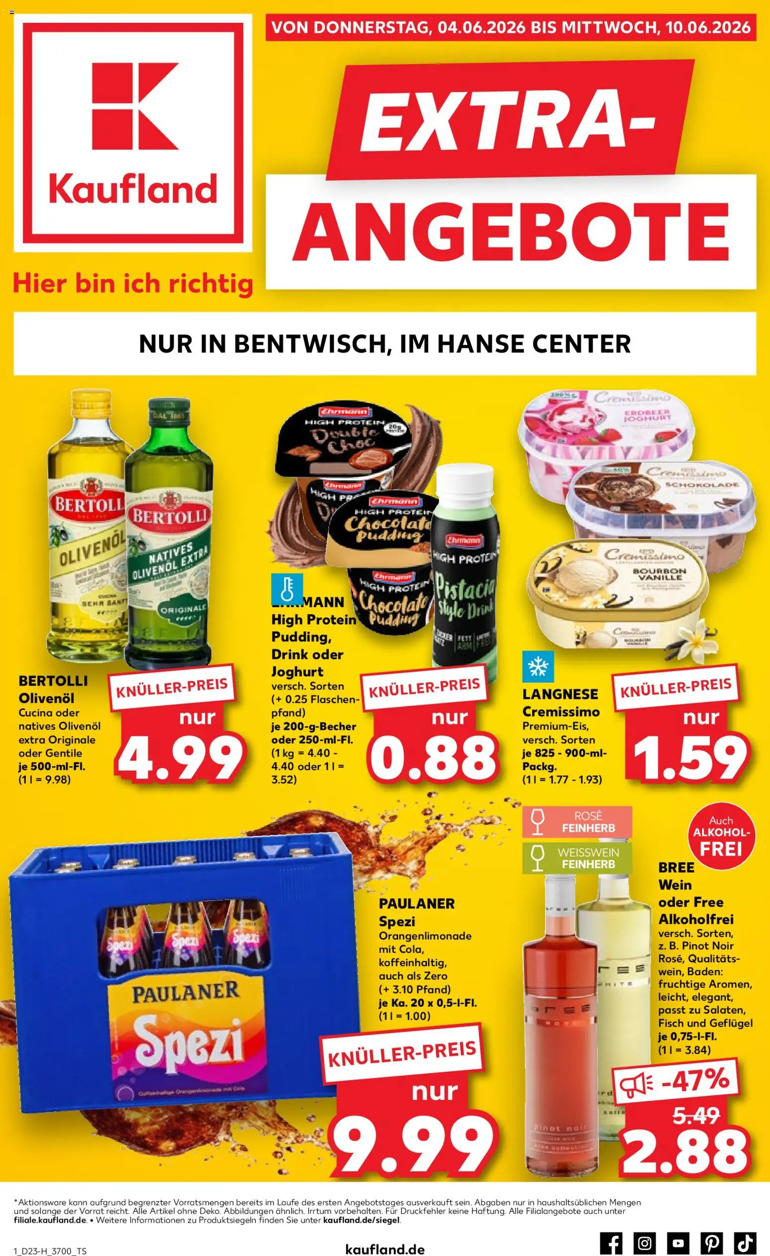 Vorschau von dem Prospekt des Geschäftes Kaufland, gültig ab dem 04.06.2026
