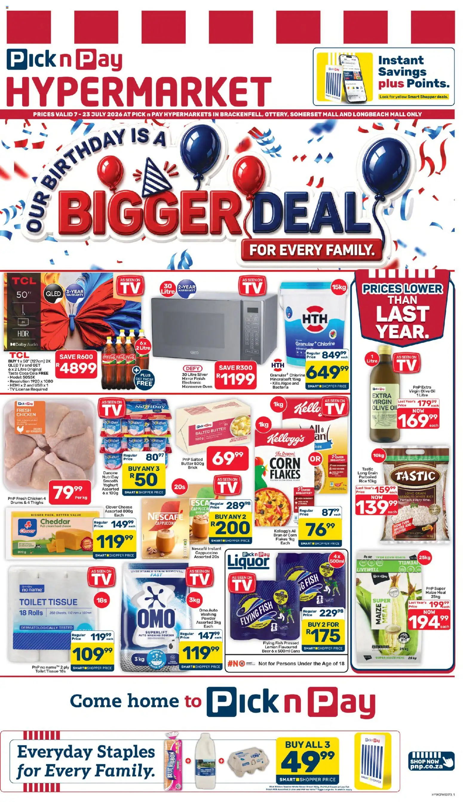Preview of Pick n Pay flyer valid from 07/07/2026