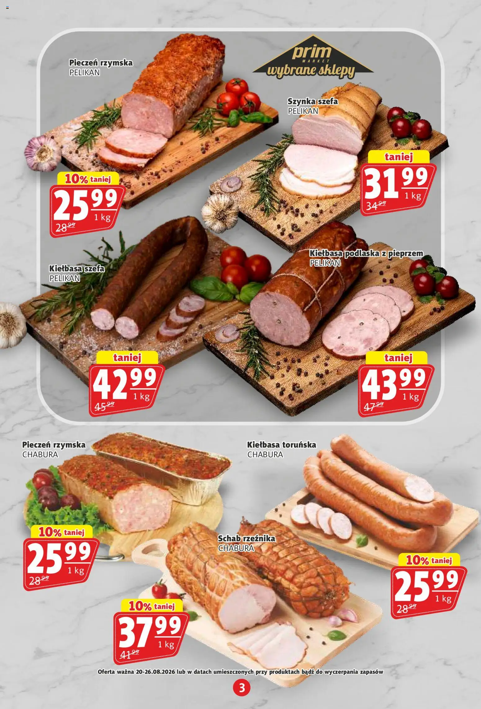 Pogląd gazetki "Prim Market gazetka" ze sklepu Prim Market ważnej od 20.08.2026