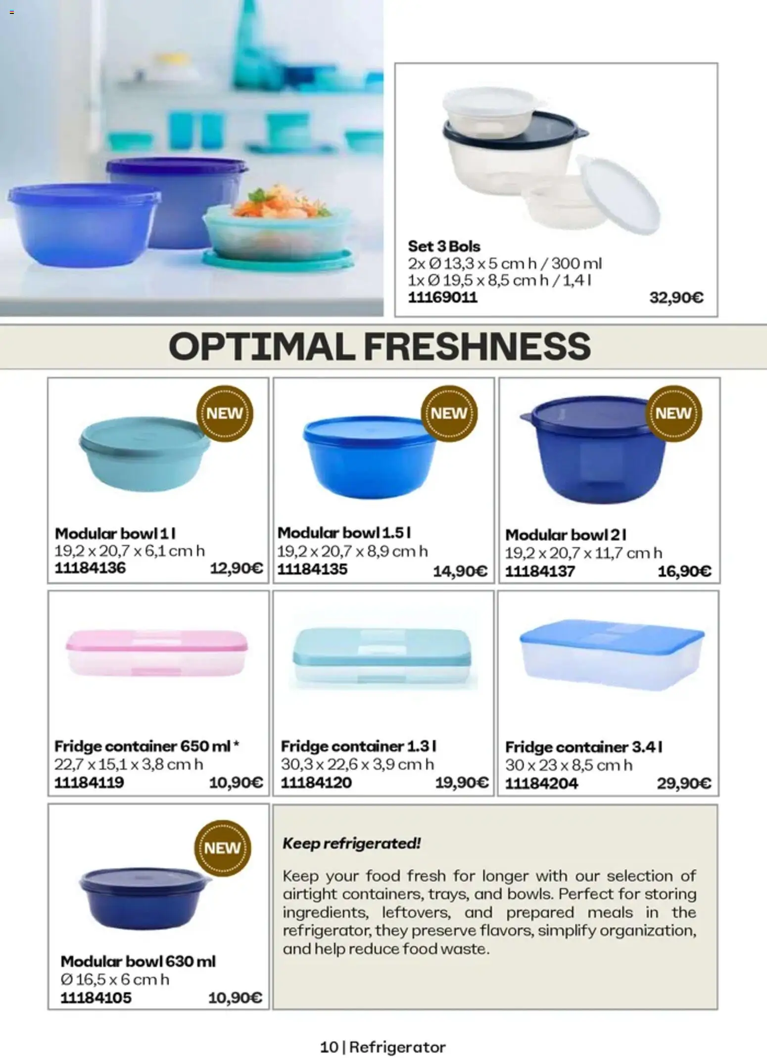 Prévisualisation de Catalogue Tupperware Hiver du magasin Tupperware formulaire valide 01/11/2026