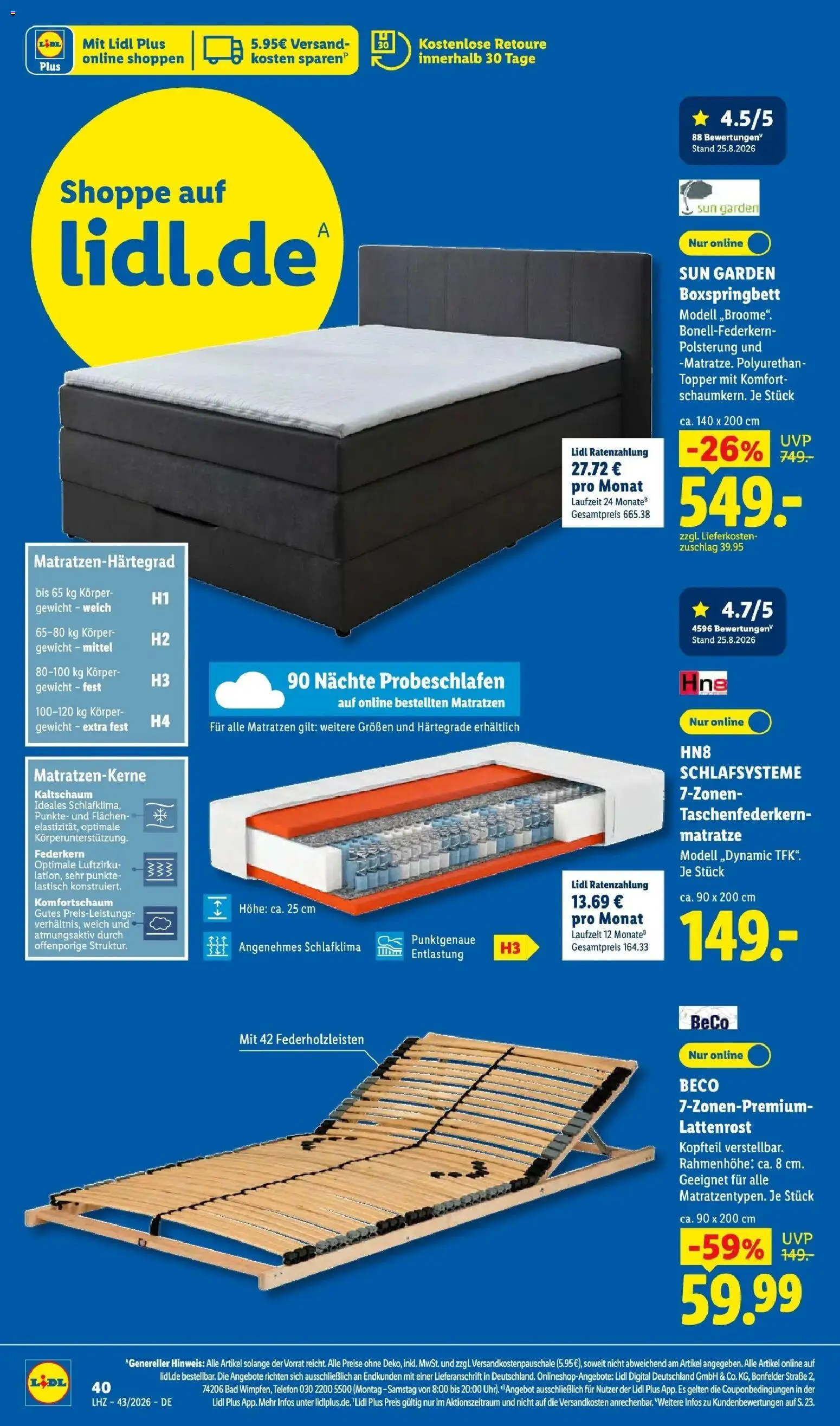 Vorschau von dem Prospekt des Geschäftes Lidl, gültig ab dem 19.10.2026