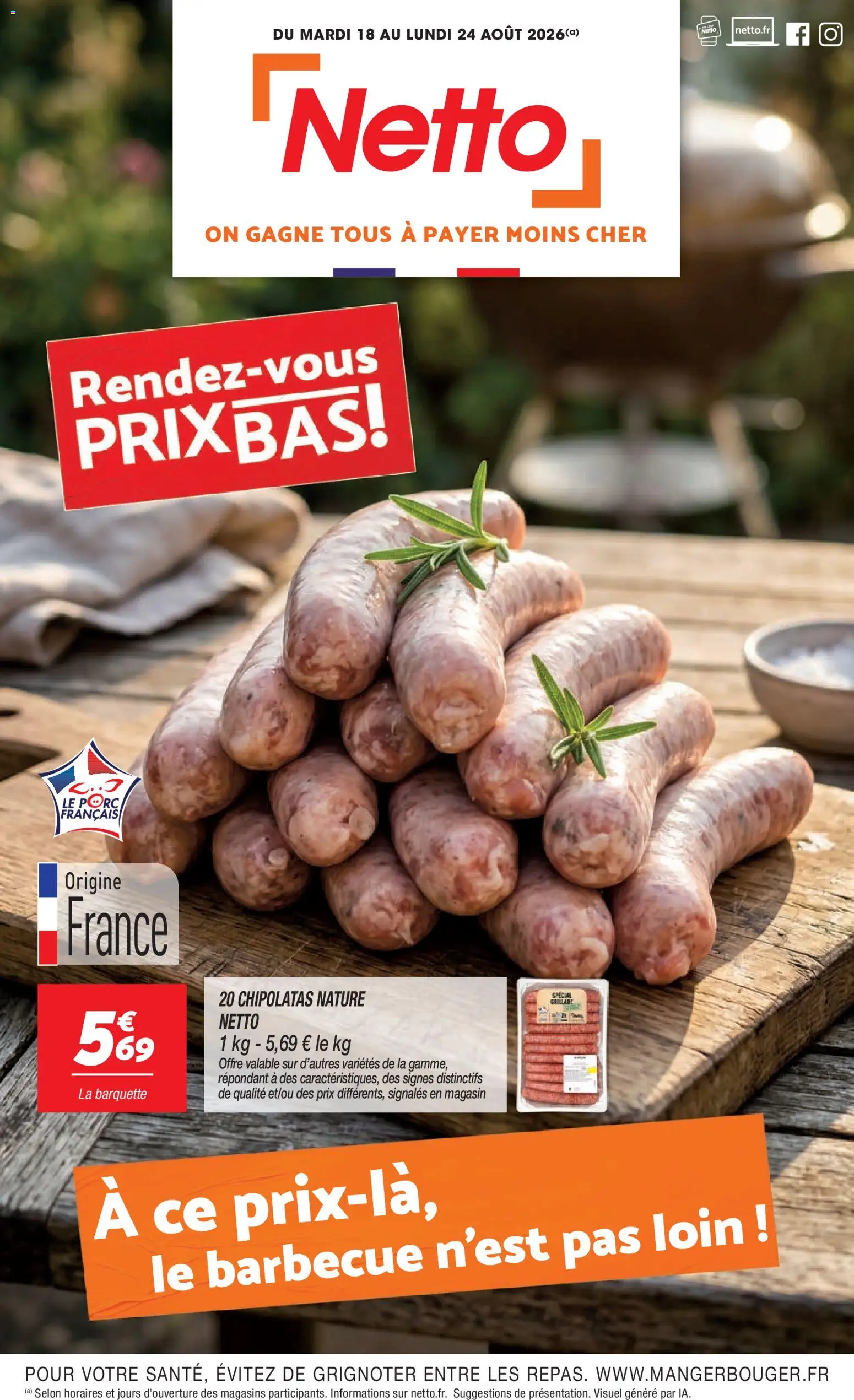 Prévisualisation de Netto catalogue du magasin Netto formulaire valide 18/08/2026