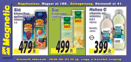 Magnetic - Magnetic Aktuális óriásplakátok megtekintése, amely érvényes 2026.06.01.-től