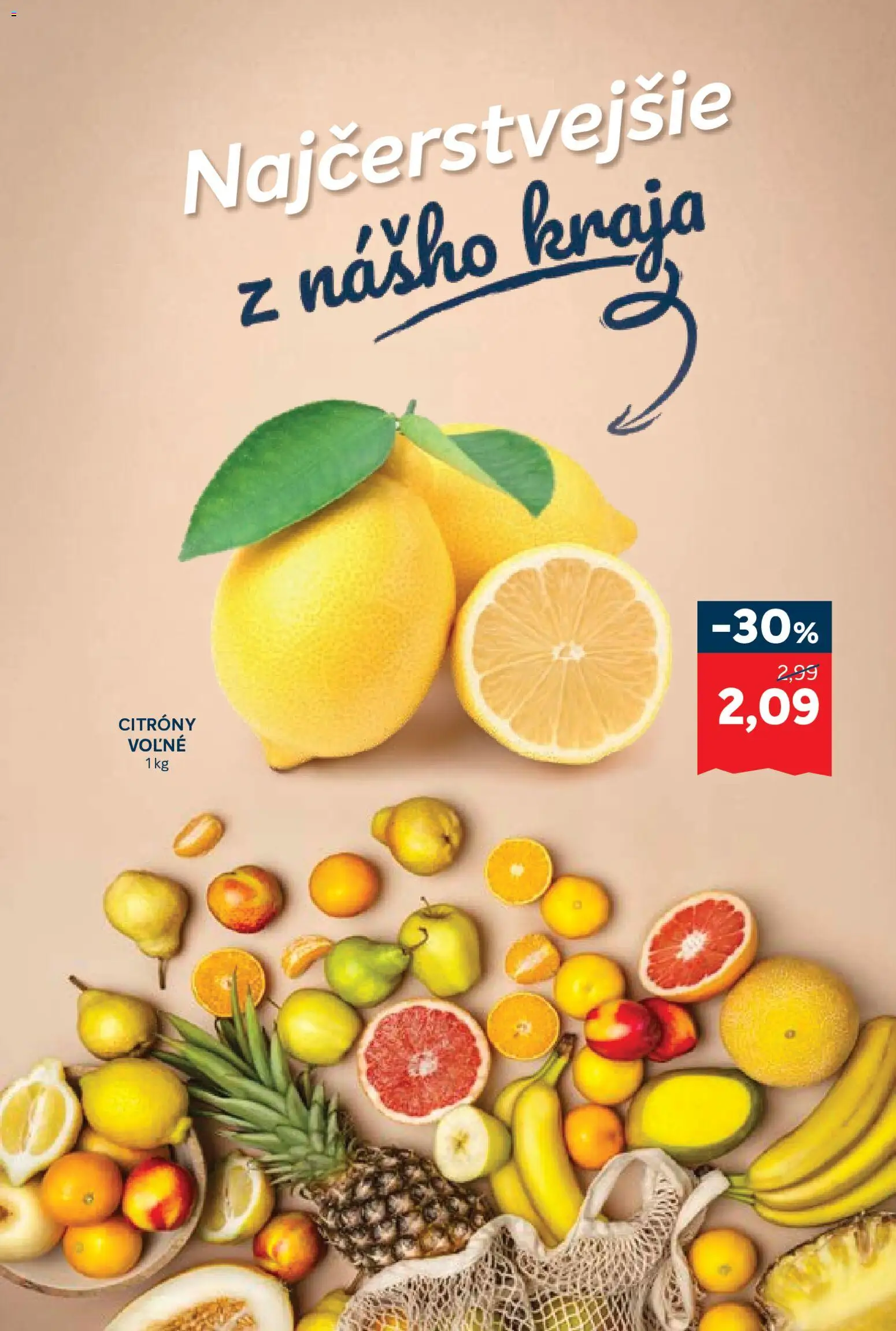Náhľad Kraj letáku platného od 29.10.2026 - Citróny