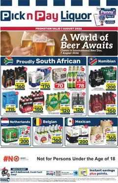 Preview of Pick n Pay flyer valid from 07/08/2026