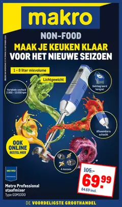 Voorbeeld van Makro folder - Non food van winkel Makro geldig vanaf 09-09-2026