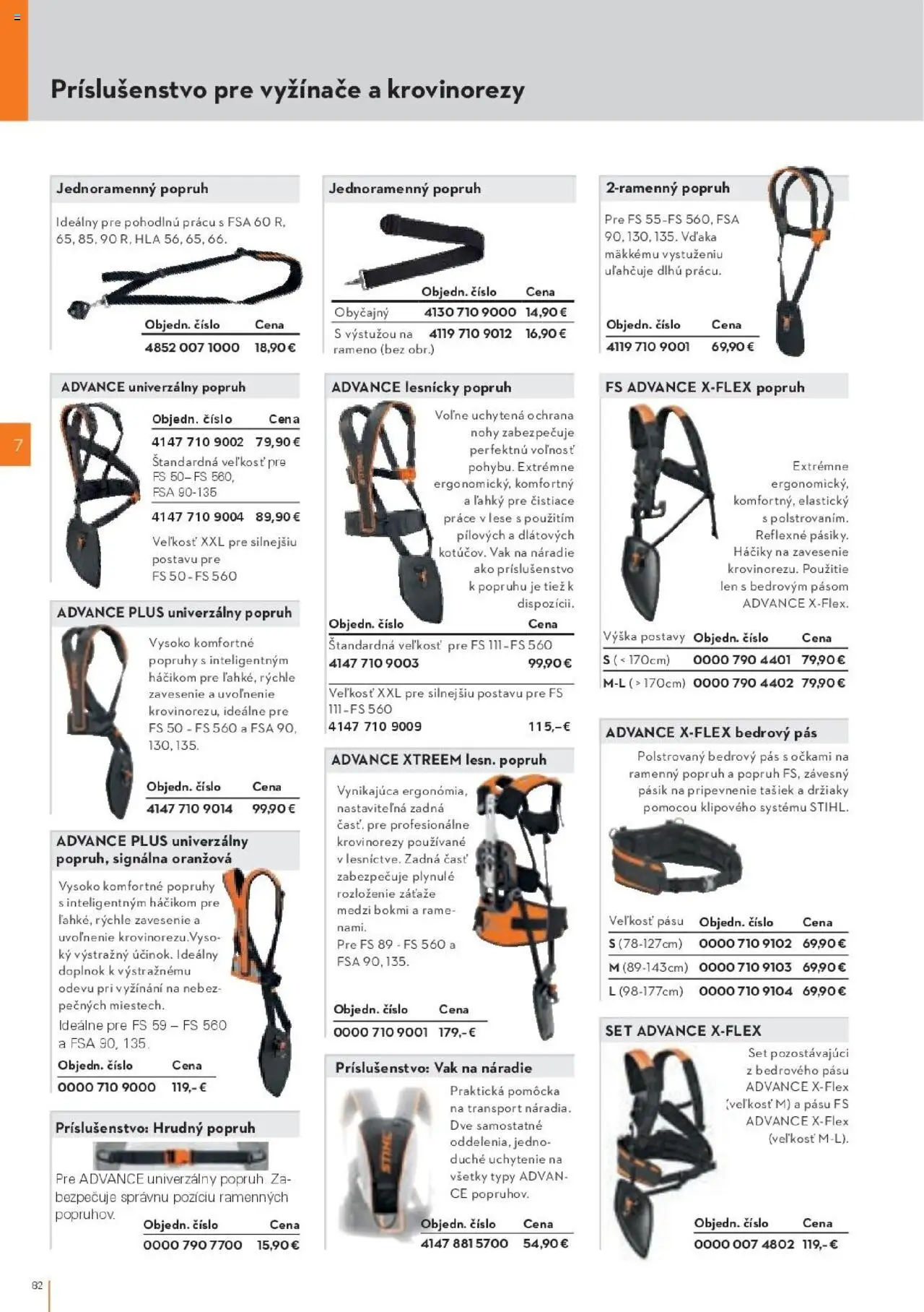 Náhľad STIHL letáku platného od 29.09.2025 - Náradie, Pás, Vyžínače