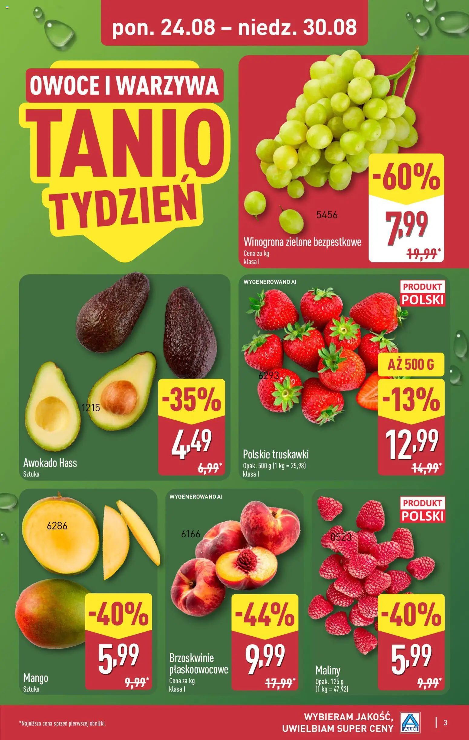 Pogląd gazetki "Aldi gazetka" ze sklepu Aldi ważnej od 24.08.2026