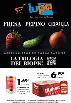 Vista previa del folleto de la tienda Lupa Supermercados válido desde el 30/07/2026 