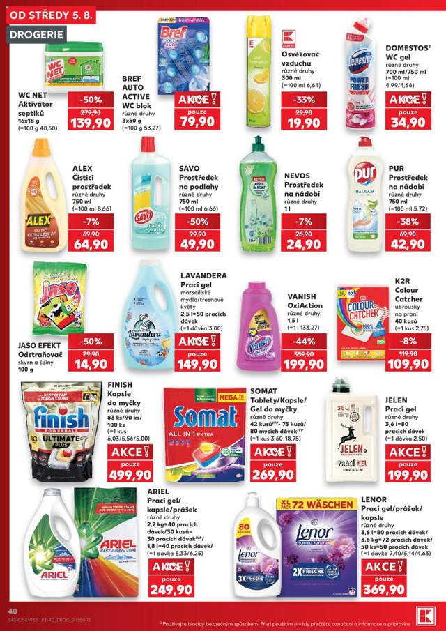 Nový Kaufland leták od 05.08.