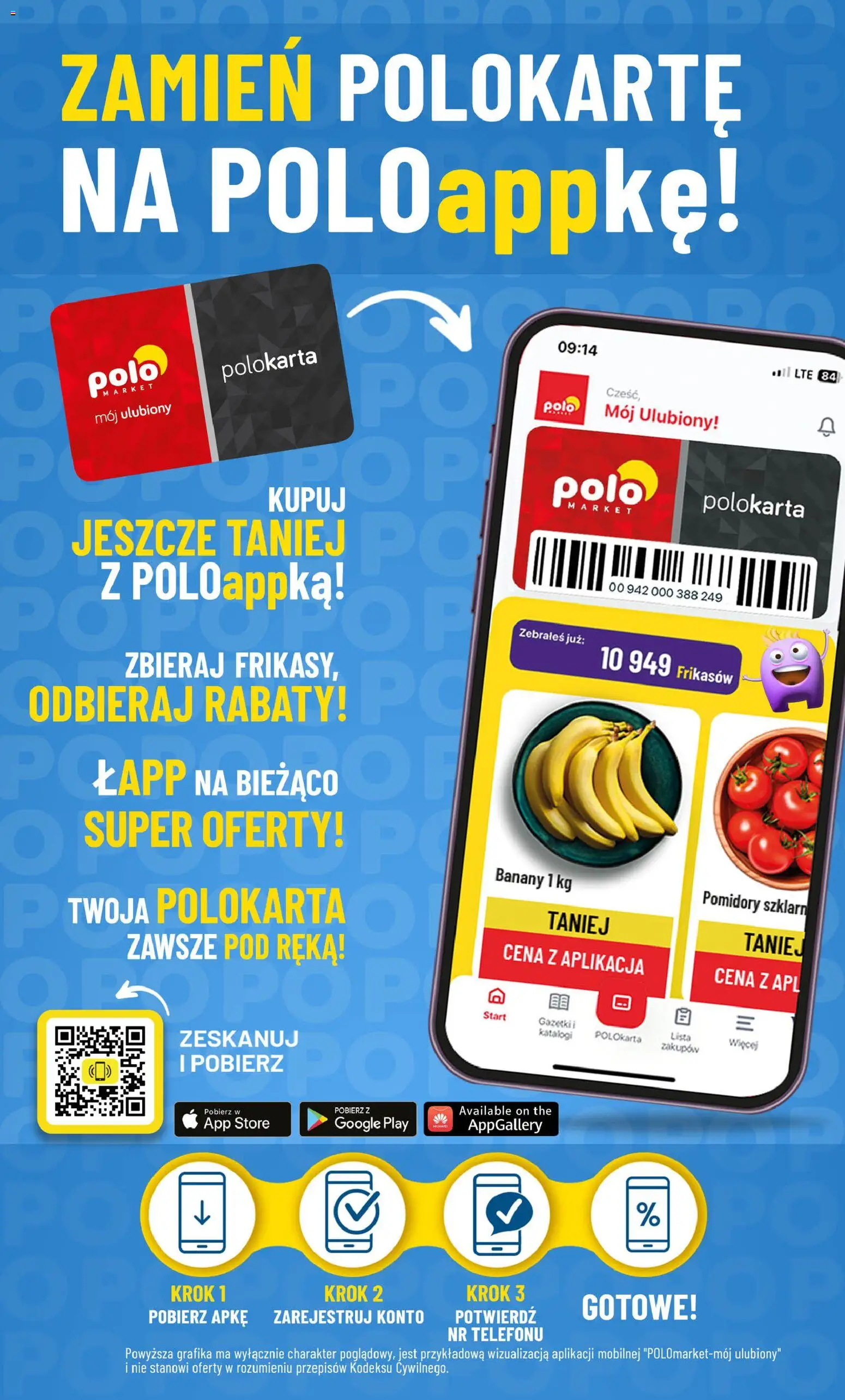 Pogląd gazetki "POLOmarket gazetka - Frikasowe Hity" ze sklepu POLOmarket ważnej od 16.09.2026