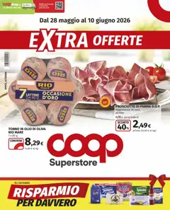 Anteprima dell'opuscolo COOP volantino Superstore Cassano d'Adda dal negozio COOP valido da 28/05/2026