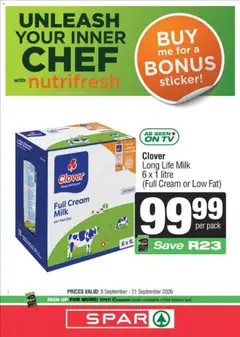 Preview of Spar flyer valid from 08/09/2026