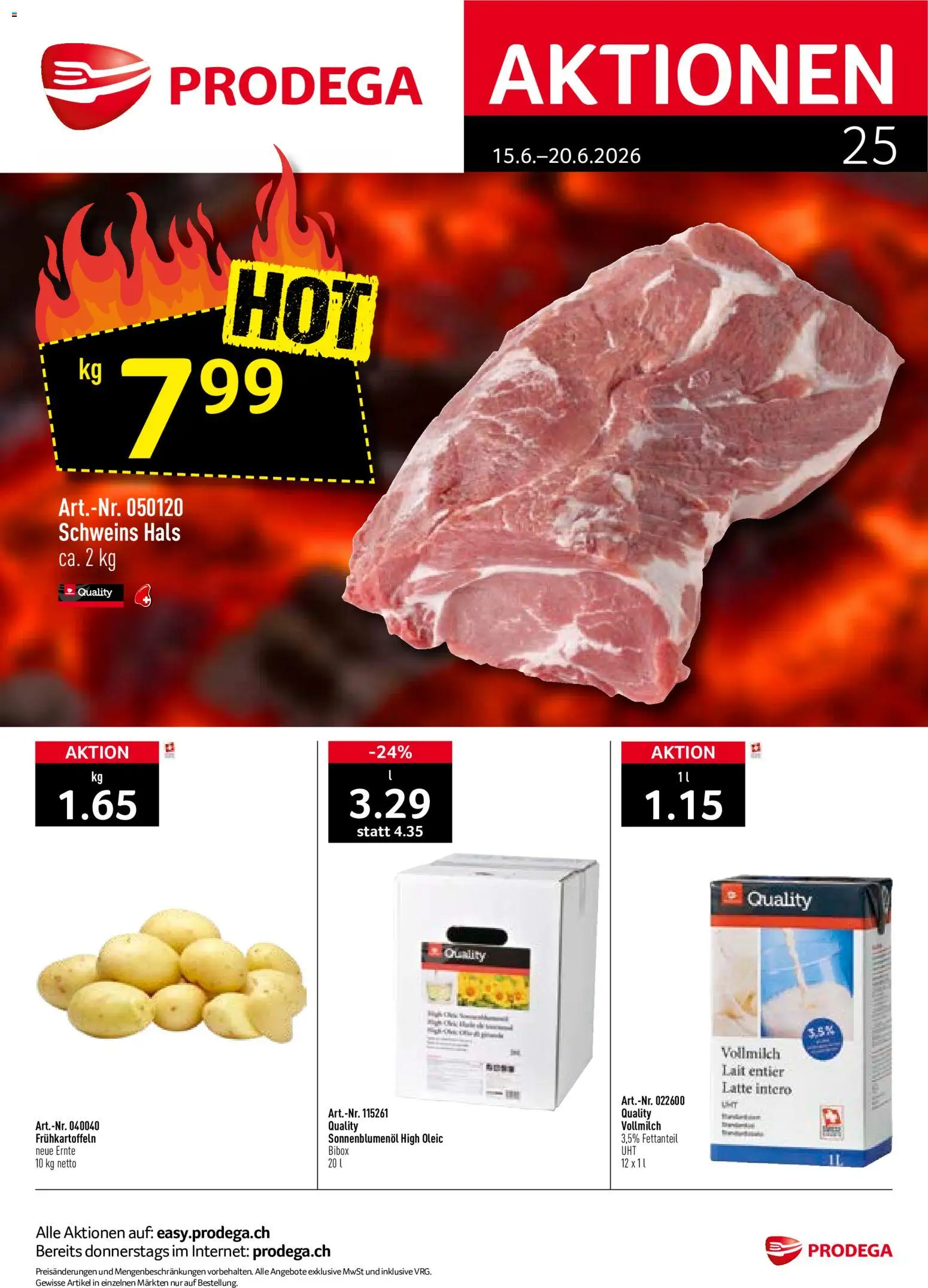 Vorschau des Merkblatts Prodega aktionen vom Shop Prodega gültig von 15.06.2026 bis 20.06.2026