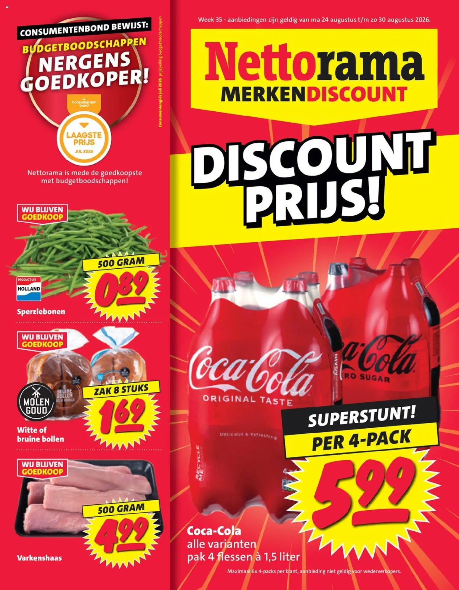 Voorbeeld van Nettorama folder van winkel Nettorama geldig vanaf 24-08-2026