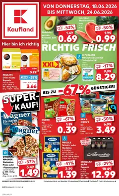 Vorschau von dem Prospekt des Geschäftes Kaufland, gültig ab dem 18.06.2026