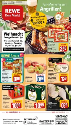 Vorschau von dem Prospekt des Geschäftes Rewe, gültig ab dem 21.06.2026