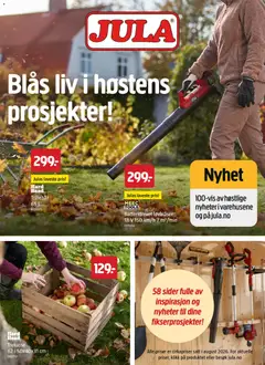 Forhåndsvis Jula kundeavis Utforsk vår høstkatalog 2026! fra butikk Jula gyldig fra 10/09/2026