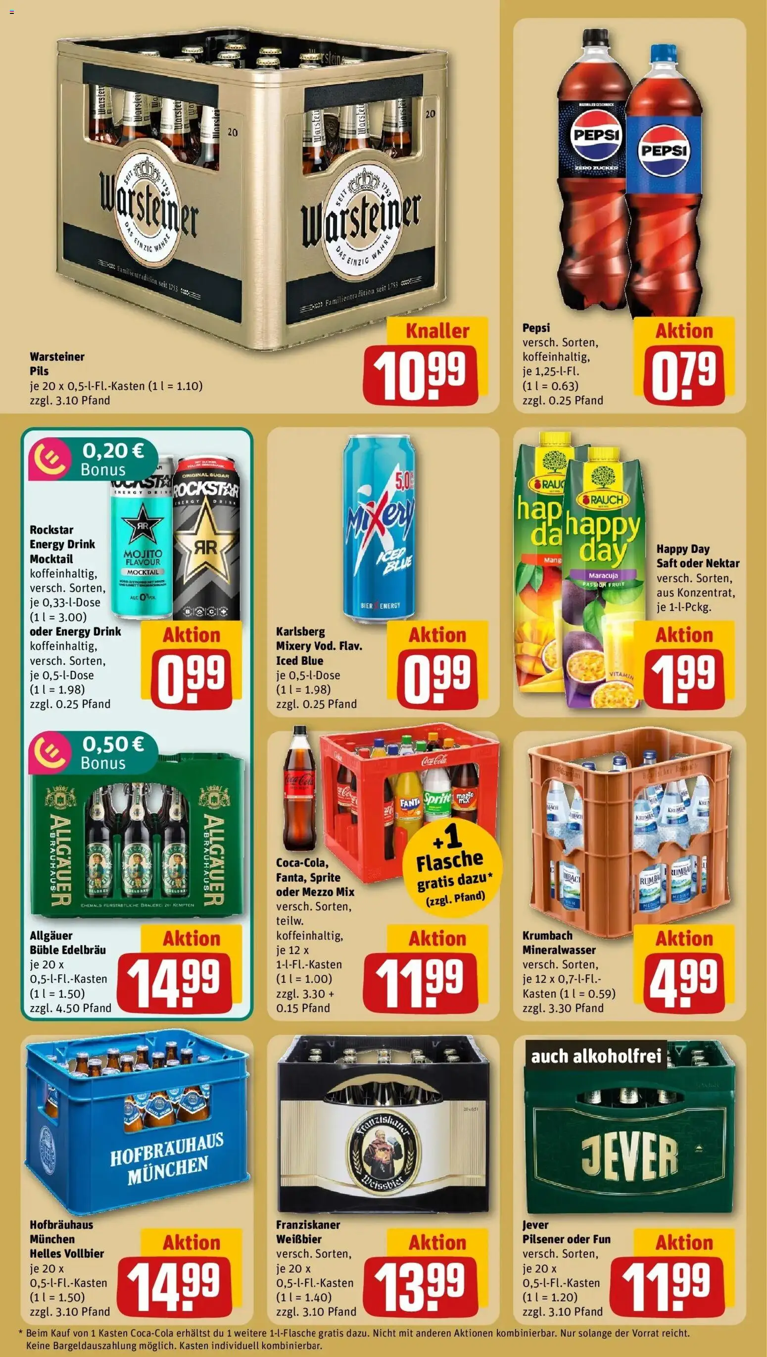 Vorschau von dem Prospekt des Geschäftes Rewe, gültig ab dem 12.10.2026