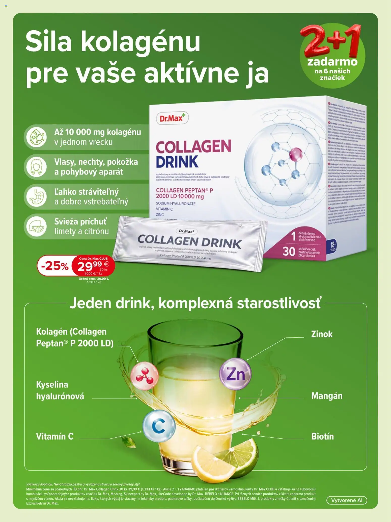 Náhľad Dr. Max letáku platného od 01.10.2026 - Colafit, Kolagén