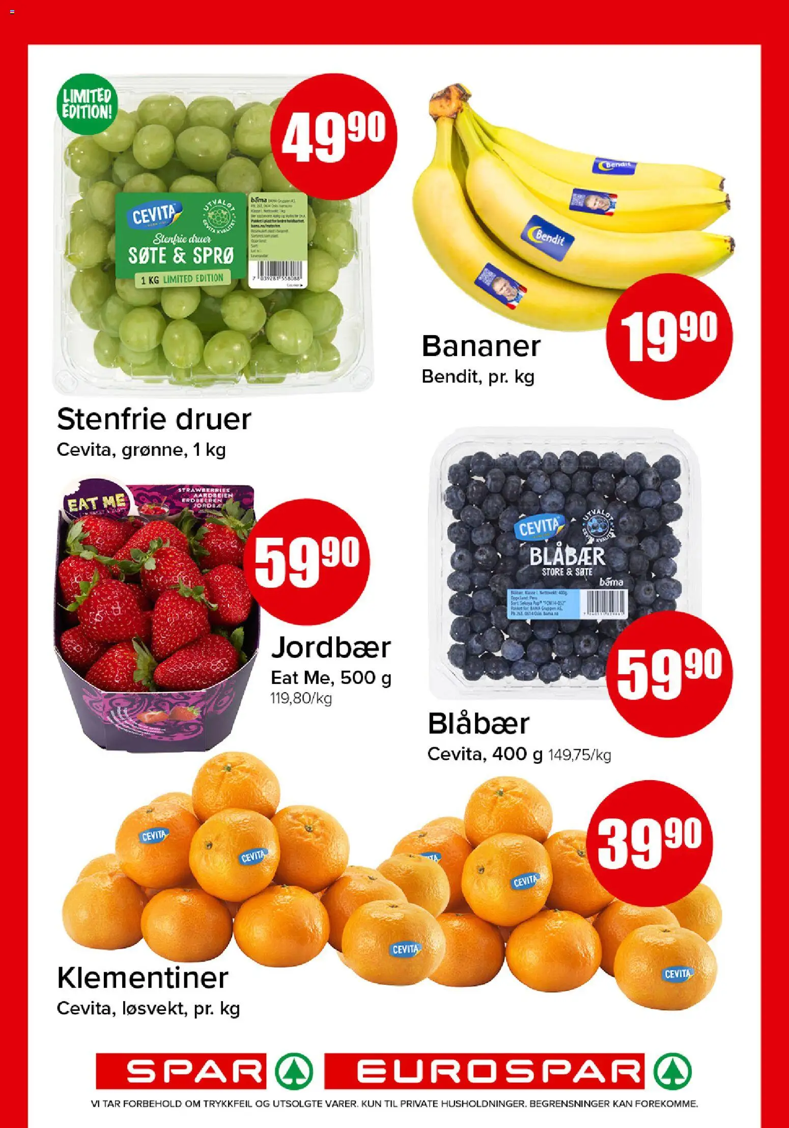 Forhåndsvis Spar kundeavis fra butikk Spar gyldig fra 05/10/2026