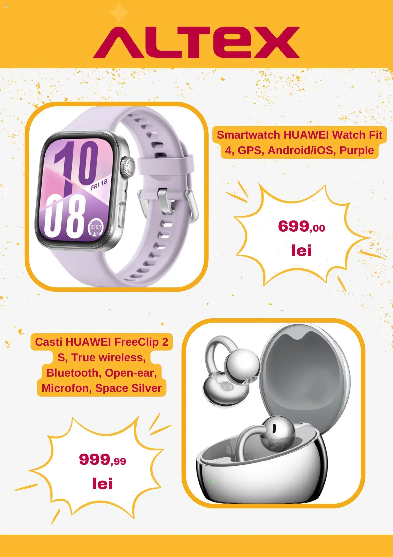 Previzualizarea de cataloage: Altex Altex Catalog valabil de la 24.09.2026 - Smartwatch, Căști