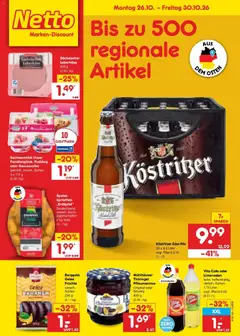 Vorschau von dem Prospekt des Geschäftes Netto Marken-Discount, gültig ab dem 26.10.2026